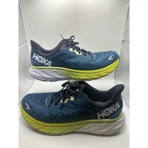 HOKA One One Arahi 6 Running Shoes Blue Graphite/ Blue Coral, Men's US 11